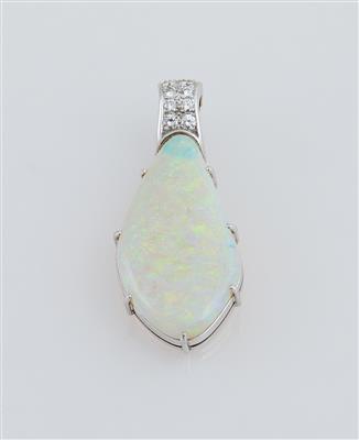 Brillant Opal Anhänger - Erlesener Schmuck
