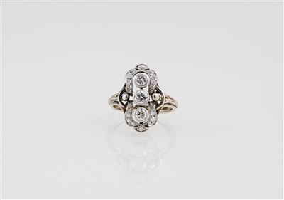 Diamantring zus. ca. 1 ct - Gioielli scelti