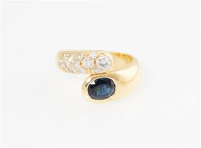 Saphir Diamantring - Exkluzivní šperky