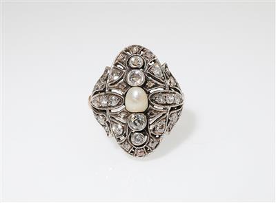 Altschliffdiamant Ring zus. ca. 0,90 ct - Exquisite jewellery