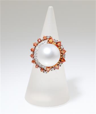 Brillant Kulturperlen Ring - Exquisite jewellery