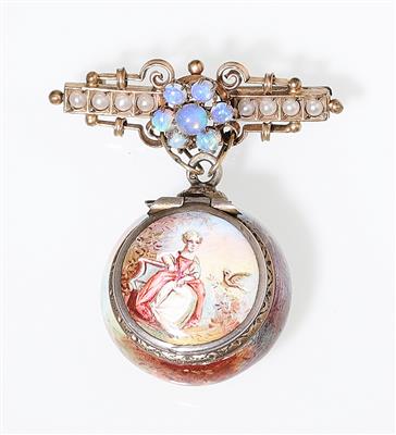 Brosche mit Vinegraitte - Exquisite jewellery