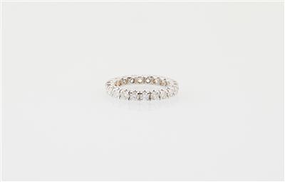 Brillant Memoryring zus. ca. 1,39 ct - Exquisite jewellery