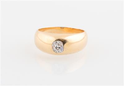 Altschliffdiamantsolitär Ring ca. 0,60 ct - Exquisite jewellery