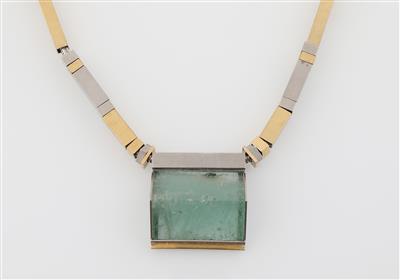 Aquamarincollier ca. 99 ct - Exkluzivní šperky