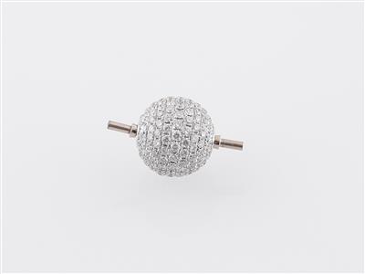 Brillant Bajonetteverschluss zus. ca. 3,40 ct - Erlesener Schmuck