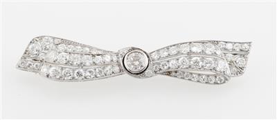 Brillant Brosche zus. ca. 3,50 ct - Exquisite jewellery