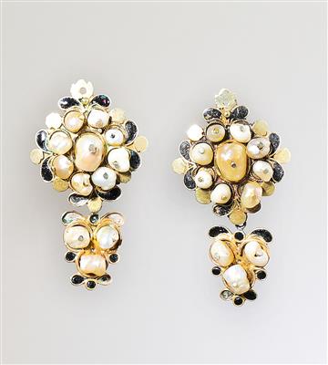 Orientperlen Ohrclips - Exquisite jewellery