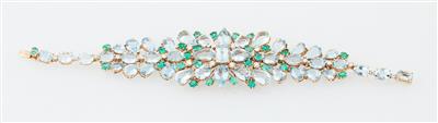 Brillant Aquamarin Armband - Jewellery