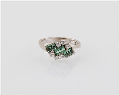 Brillant Turmalin Ring - Erlesener Schmuck