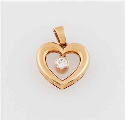 Brillantsolitäranhänger ca. 0,65 ct - Gioielli