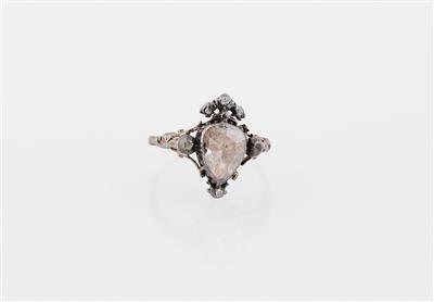 Diamantrauten Ring zus. ca. 0,65 ct - Klenoty