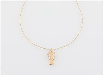 MyAngel Brillant Collier Engel zus. ca. 0,35 ct - Klenoty