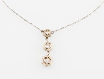 Altschliffdiamant Collier zus. ca. 0,30 ct - Exquisite jewellery