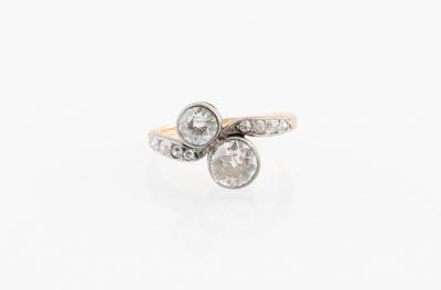 Altschliffdiamant Ring zus. ca. 1,20 ct - Exquisite jewellery