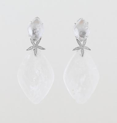 Brillant Bergkristall Ohrclipsgehänge - Exkluzivní šperky