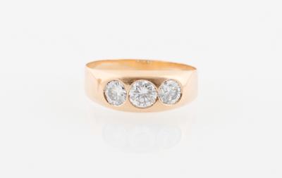 Brillantring zus. ca. 1,00 ct - Exquisite jewellery