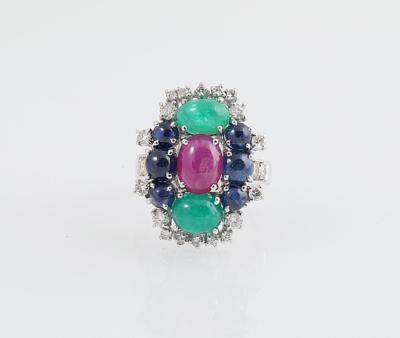 Brillant Farbstein Ring - Gioielli scelti