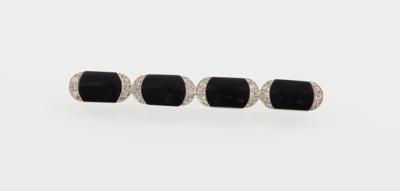 Diamant Onyx Brosche - Gioielli scelti