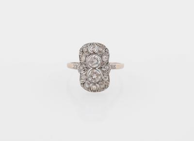 Diamantring zus. ca. 0,90 ct - Gioielli scelti