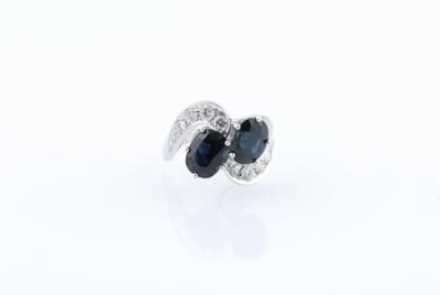 Brillant Saphir Ring - Erlesener Schmuck