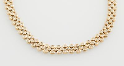 Brillantcollier zus. ca. 8,30 ct - Gioielli scelti