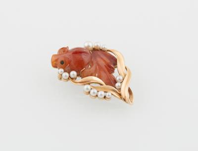 Brosche Fisch - Exquisite jewellery