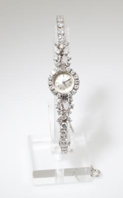 Cyma Diamant Damenarmbanduhr zus. ca. 6,40 ct - Gioielli scelti