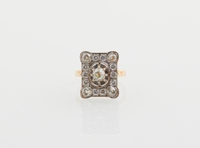 Diamantring zus. ca. 1,70 ct - Erlesener Schmuck