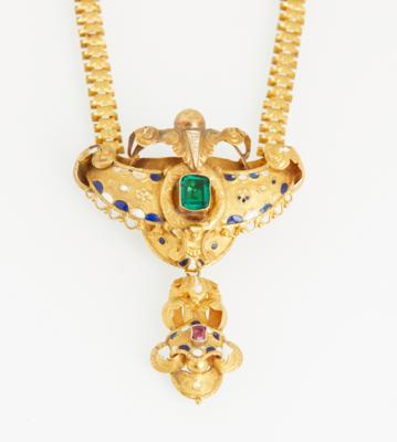 Biedermeier Collier - Erlesener Schmuck Weihnachtsauktion