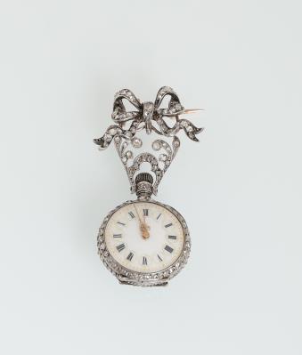 Dekorative Damentaschenuhr - Exquisite jewellery