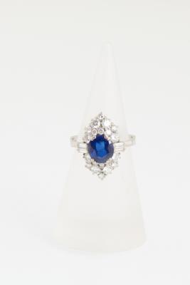 Diamant Saphir Ring - Exquisite jewellery