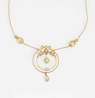 Peridotcollier - Exkluzivní šperky