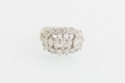 Brillant Diamant Ring zus. ca.2,25 ct - Gioielli scelti