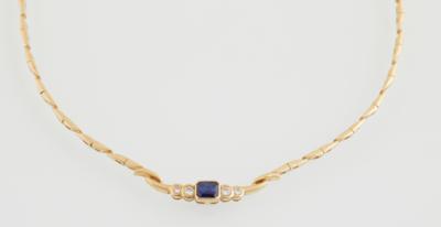 Brillant Saphircollier - Exkluzivní šperky