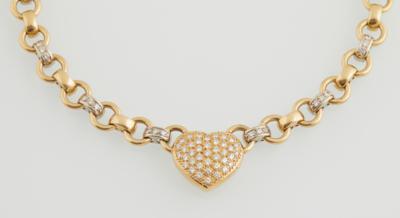 Brillantcollier zus. ca. 2,50 ct - Exquisite jewellery