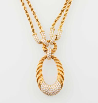 Boucheron Brillant Halsschmuck zus. ca. 8,50 ct - Exquisite jewellery