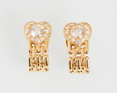 Brillant Ohrclips zus. ca. 2,70 ct - Gioielli scelti