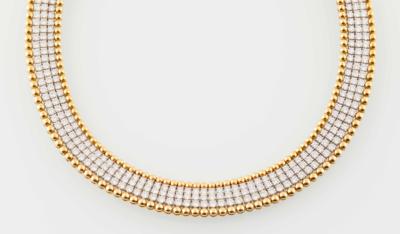 Brillantcollier zus. ca.35 ct - Exquisite jewellery