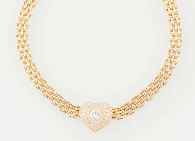 Brillantcollier zus. ca.4,30 ct - Erlesener Schmuck Walzerzauber