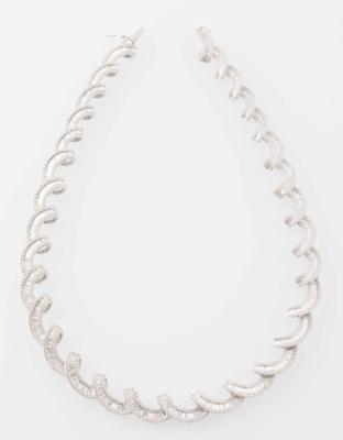 Diamantcollier zus. 17,93 ct - Gioielli scelti