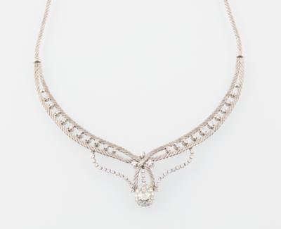 Diamantcollier zus. ca.3,50 ct - Exkluzivní šperky