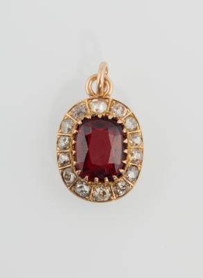 Altschliffdiamant Anhänger zus. ca. 1,50 ct - Exquisite jewellery