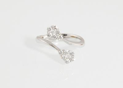 Brillantring zus. ca. 0,50 ct - Erlesener Schmuck