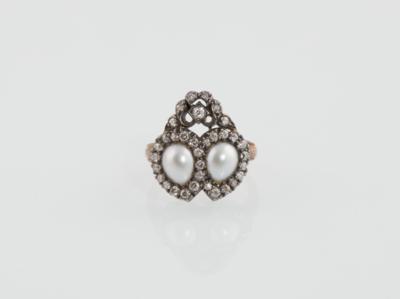 Altschliffdiamant Ring zus. ca. 0,60 ct - Gioielli scelti