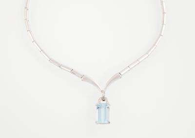 Brillant Aquamarin Collier - Exquisite jewellery