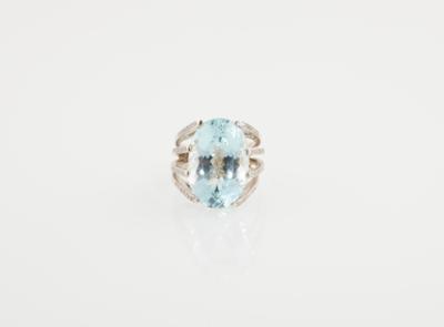 Brillant Aquamarin Ring - Exquisite jewellery