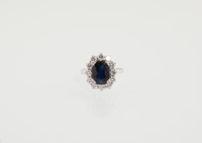 Brillant Saphir Ring - Erlesener Schmuck