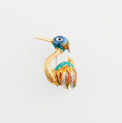 Brosche Vogel - Erlesener Schmuck