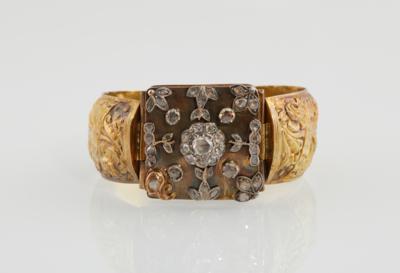 Diamantrauten Armspange zus. ca. 1,10 ct - Exquisite jewellery